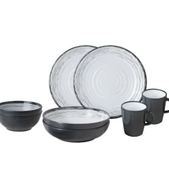 Set 8 stoviglie da campeggio brunner "granada" in stone touch antiscivolo