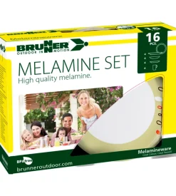 Set 16 stoviglie da campeggio brunner 