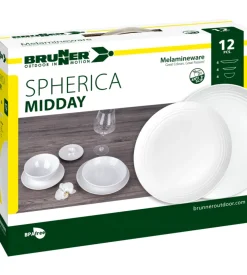 Set 12 stoviglie da campeggio brunner 