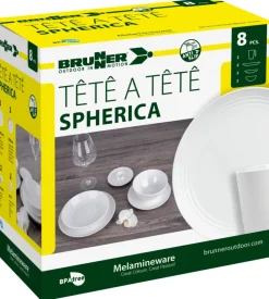 Set 8 stoviglie da campeggio brunner 
