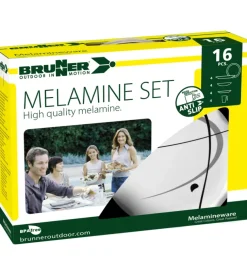 Set 16 stoviglie da campeggio brunner 