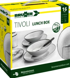 Set 16 stoviglie da campeggio brunner 