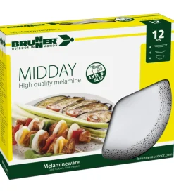 Set 12 stoviglie da campeggio brunner 