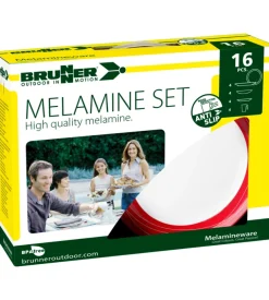 Set 16 stoviglie da campeggio brunner 