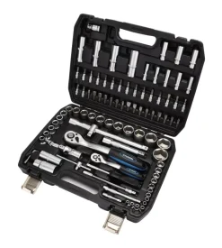 Set bussole e punte hyundai in acciaio, 94 pezzi