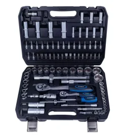 Set bussole e punte hyundai in acciaio, 94 pezzi