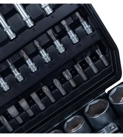 Set bussole e punte hyundai in acciaio, 94 pezzi