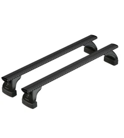 Set completo barre portatutto "evos 012 silenzio black xl" in alluminio - nk012ebxl