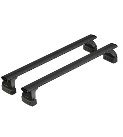 Set completo barre portatutto "evos lp 044 silenzio black s" in alluminio - nk044lbs