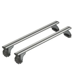 Set completo barre portatutto "evos 242 silenzio l" in alluminio - nk242ebl