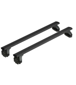 Set completo barre portatutto "evos lp 178 silenzio black xl" in alluminio m 120 cm - nk178lbxl