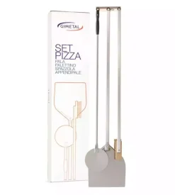 Set completo gimetal pale pizza 4 pezzi