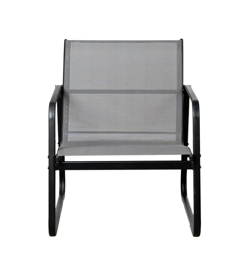 Set da giardino eurogarden "magnolia" grigio 4 sedute e tavolino