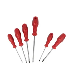 Set giraviti assortiti a taglio e phillips 6 pz.