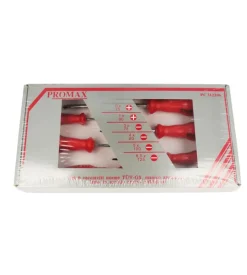 Set giraviti assortiti a taglio e phillips 6 pz.