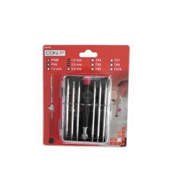 Set giraviti di precisione 6 pz.