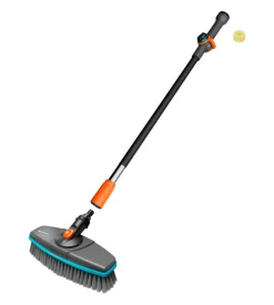 Set manico per pulizia gardena "cleansystem soft" per superfici delicate