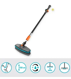 Set manico per pulizia gardena 