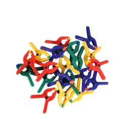 Set morsetti a molla 25 mm. 20 pz.