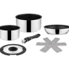 Set pentole da campeggio brunner "academy mini" in acciaio inox