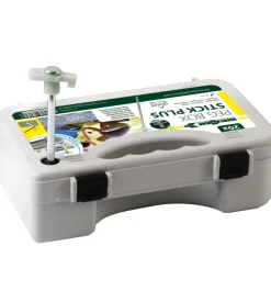 Set picchetti rotondi per tenda da campeggio brunner "peg box stick 25" in acciaio zincato 25 cm x ø 6 mm