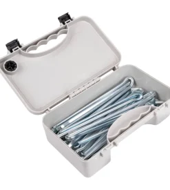 Set picchetti rotondi per tenda da campeggio brunner 