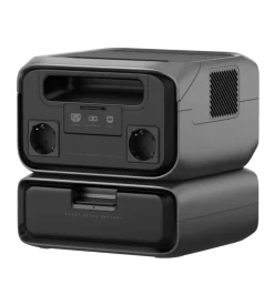 Set power station portatile e batteria ecoflow "river 3 max" 600w