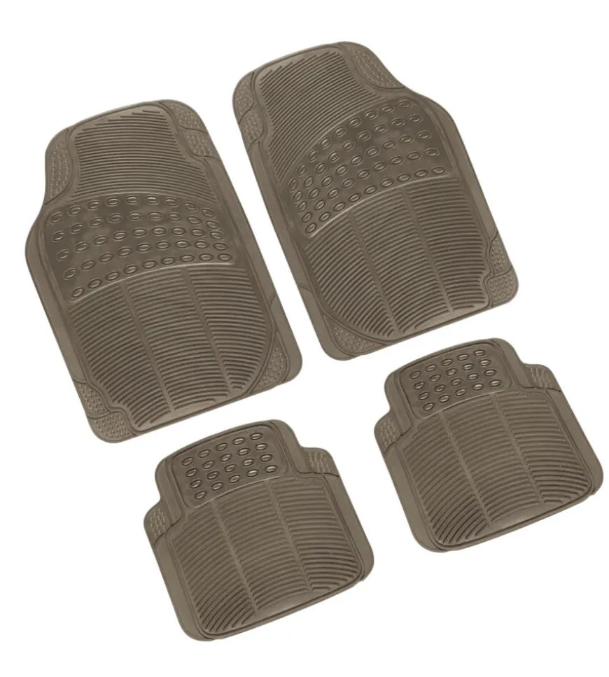 Set tappeti per auto mirage edition 2 serie tappeti universali 4 pezzi - beige 26908