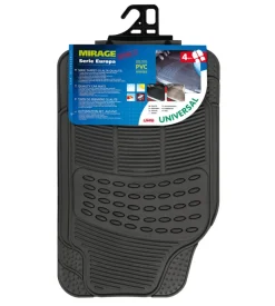 Set tappeti per auto mirage edition 2 serie tappeti universali 4 pezzi - grigio  26907