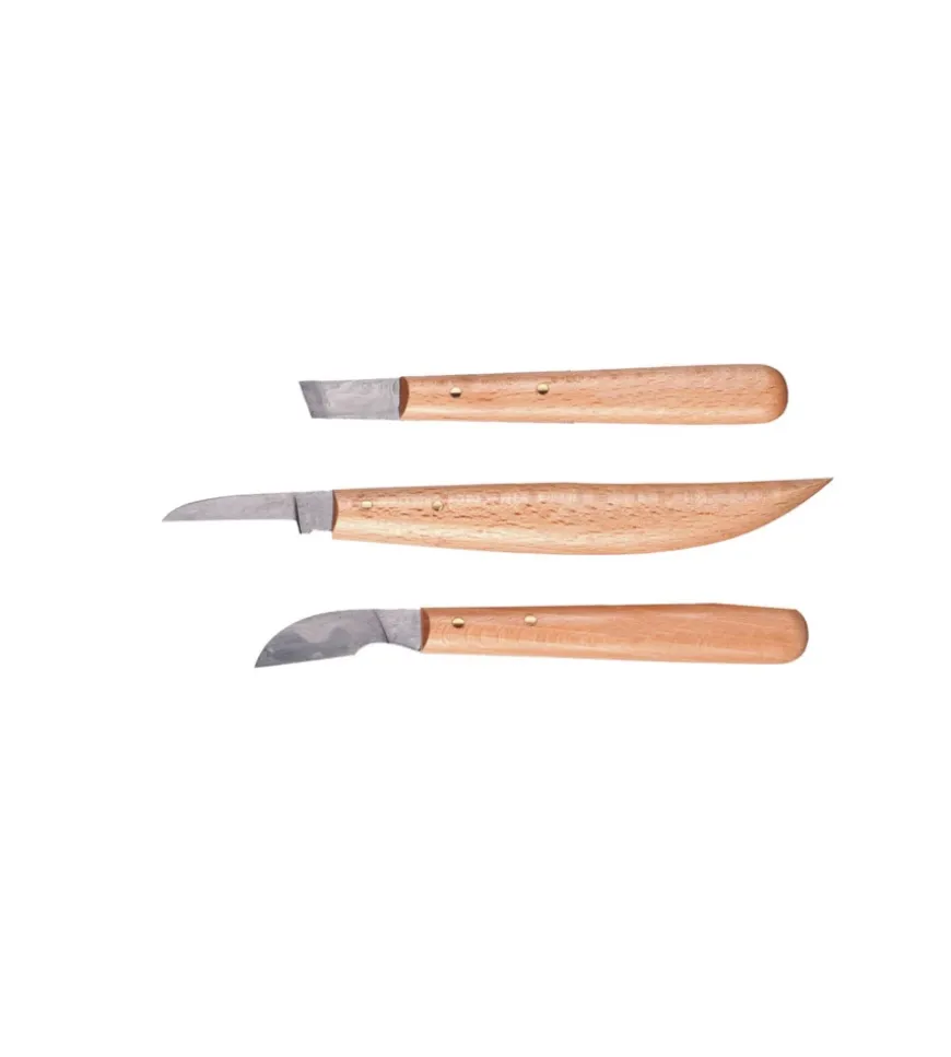 Set utensili da intaglio 3 pz.