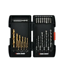 Set valigetta "a7177" metallo forare-avvitare