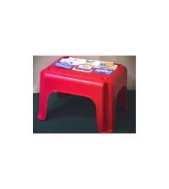 Sgabello medio "dumbo" con maniglia.