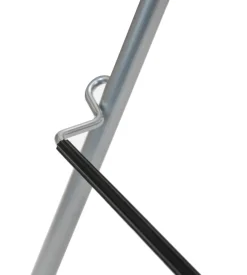 Sgabello pieghevole bellahome bianco 48,5x48x97 cm