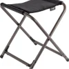 Sgabello pieghevole da campeggio brunner "phantom stool" in alluminio e licotex grigio 27x40x45 cm