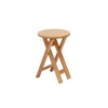 Sgabello pieghevole "joker" in legno di faggio
