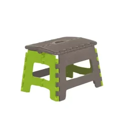 Sgabello pieghevole salvaspazio "ministep" in plastica, altezza 29 cm