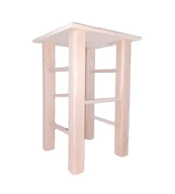 Sgabello toby quadrato h45 cm