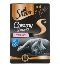 Sheba - snack per gatti creamy salmone