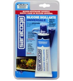 Silicone trasparente in blister 60 ml - saratoga.