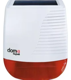 Sirena allarme da esterno autoalimentata a batteria a controllo wireless