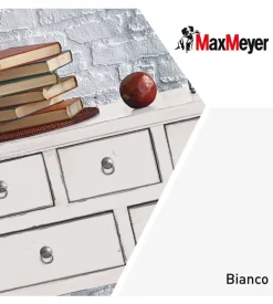 Smalto all'acqua acril-poliuretanico max meyer "brillante" colore bianco, 2 litri