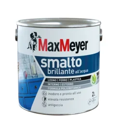 Smalto all'acqua acril-poliuretanico max meyer 