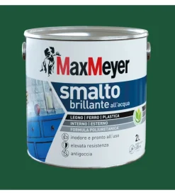 Smalto all'acqua acril-poliuretanico max meyer 