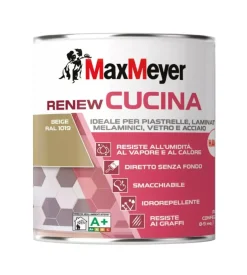 Smalto all'acqua cucina max meyer "renew" beige 0,75 lt