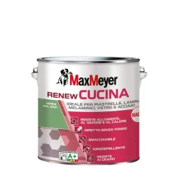 Smalto all'acqua cucina max meyer "renew" verde 2 lt