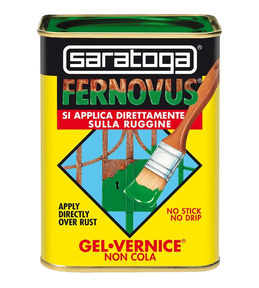 Smalto gel antiruggine saratoga "fernovus" bianco neve 750 ml
