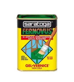 Smalto gel antiruggine saratoga "fernovus" castagna 2,5 lt