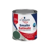 Smalto solvente satinato 0,5 lt. verde scuro