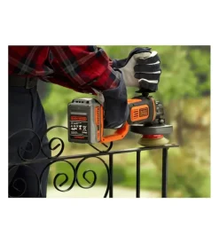 Smerigliatrice angolare a batteria black+decker 