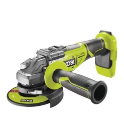 Smerigliatrice angolare brushless a batteria ryobi "r18ag-0" 125mm 18v, solo corpo macchina